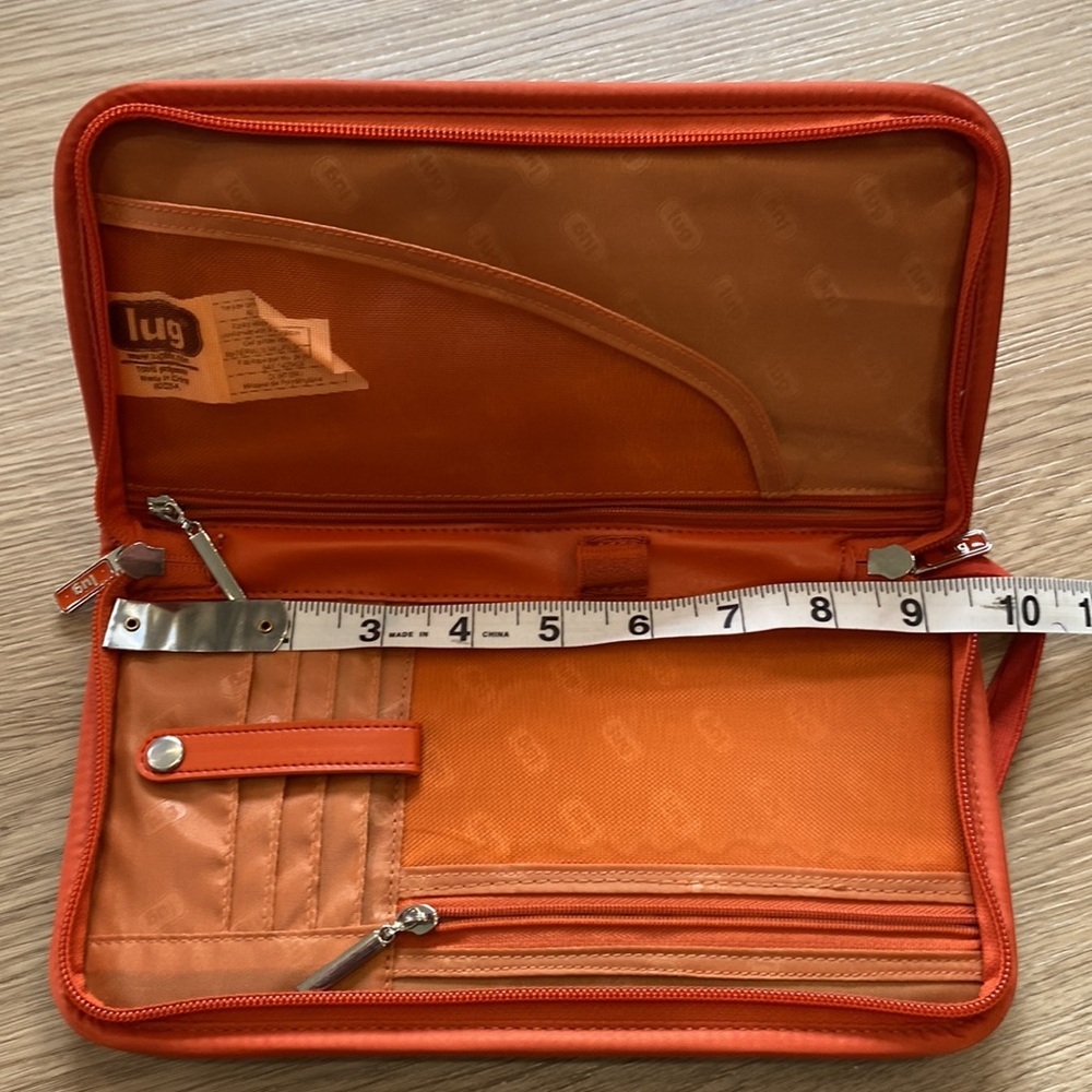 Lug Orange Travel Wallet - Picture 8 of 9